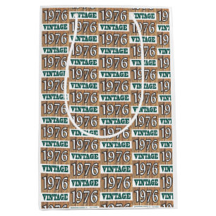 Born in 1976 medium gift bag