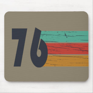 Born in 1976 vintage 50th birthday gift mouse pad