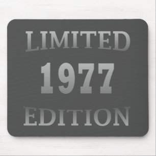 Born in 1977 birthday limited edition mouse pad