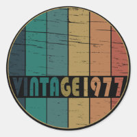 Born in 1977 vintage birthday