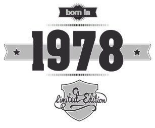born 1978 gifts on