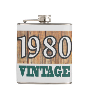 Born in 1980 flask