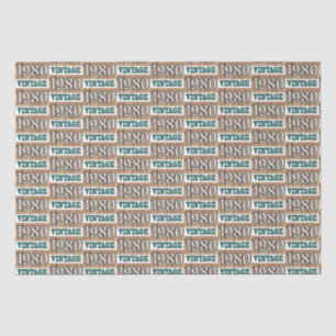 Born in 1980 tissue paper