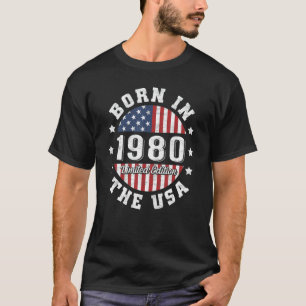 Born In 1982 40 Years 40th Birthday 40 Years Usa F T-Shirt