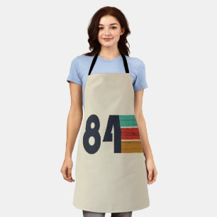 born in 1984 vintage birthday gift apron