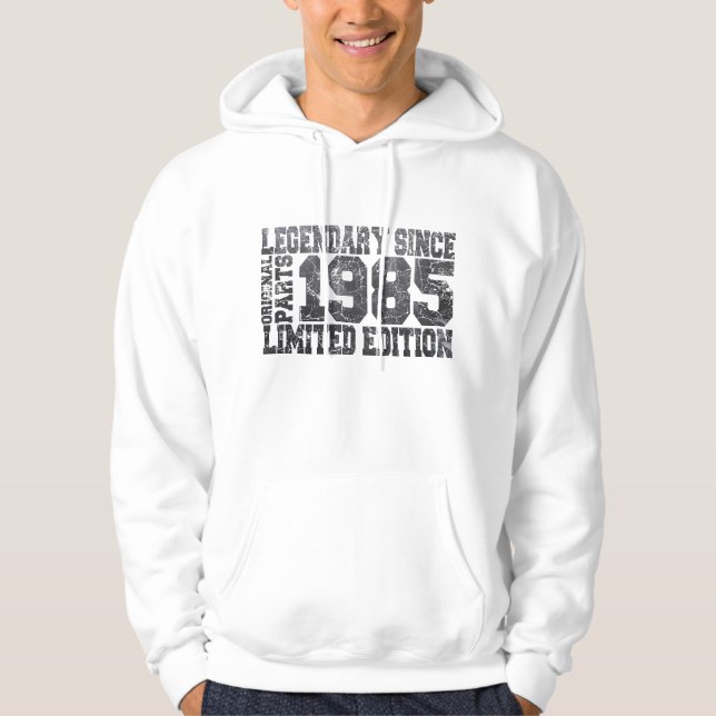 Born in 1985 Limited Edition Hoodie (Front)