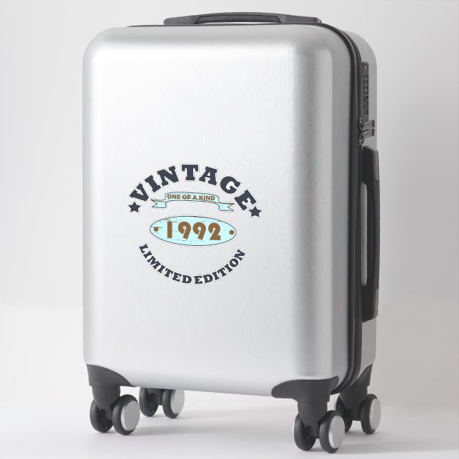 born in 1992 vintage birthday gift (Suitcase)