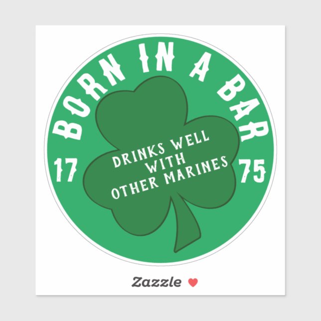 BORN IN A BAR 1775 (Sheet)