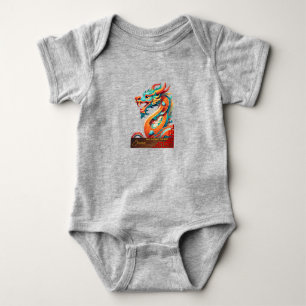 Born in a Dragon Year 2024 personalized Baby BS Bodysuit
