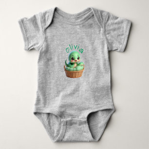 Born in Chinese New Year of The Snake name BT Baby Bodysuit