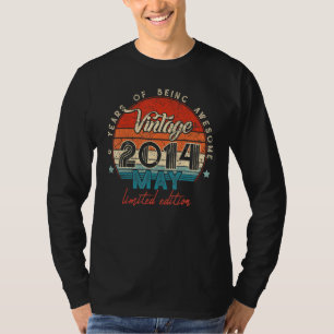Born In May 2014 8th Birthday  8 Years Old T-Shirt