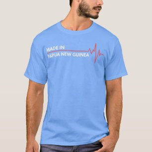 Born In Papua New Guinea Place Of Birth  T-Shirt