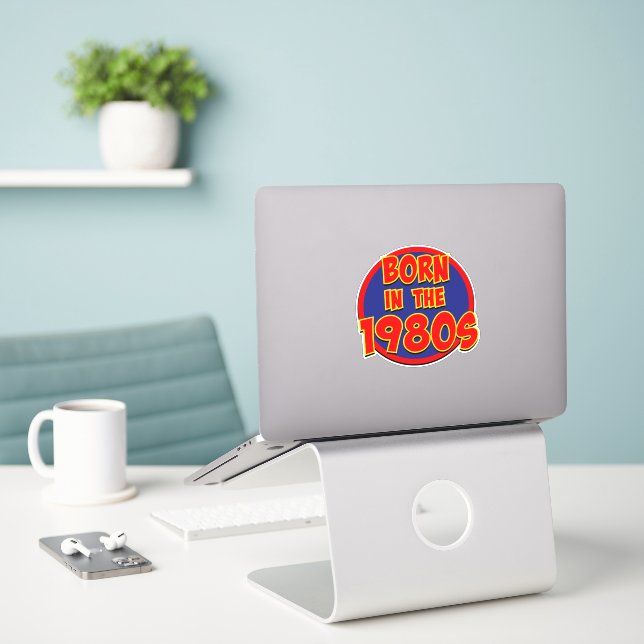 Born in the 1980s (Laptop On Desk)