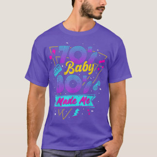 Born in the 70s But the 80s Raised me 80s Costume T-Shirt