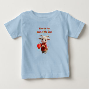 Born in the Year of the Goat Baby T-Shirt