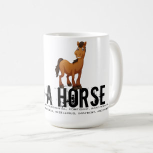 Born in the Year of the Horse Coffee Mug