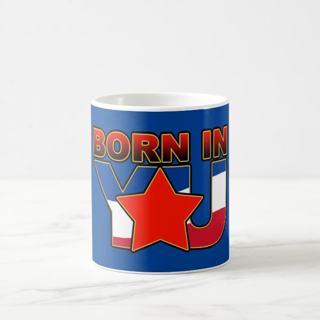 Born in YU Coffee Mug (Center)