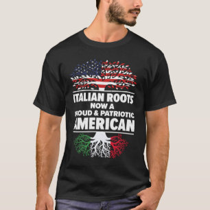Born Italian Italy American USA Citizenship T-Shirt