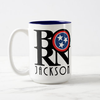 BORN Jackson 15oz Two-Tone Coffee Mug