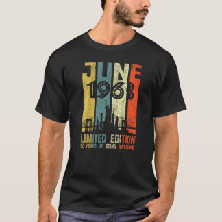 Born June 1963 60th Birthday T-Shirt