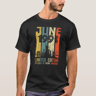 Born June 1993   30th Birthday T-Shirt