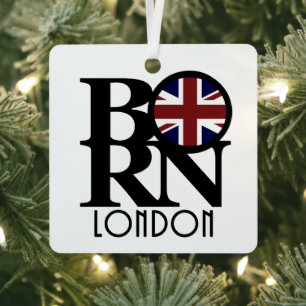 BORN London Metal Ornament