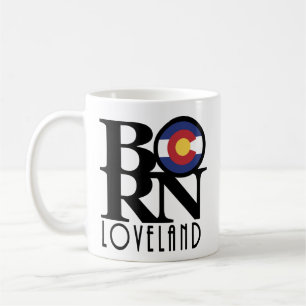 BORN Loveland Colorado11oz Coffee Mug