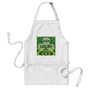BORN LUCKY APRON