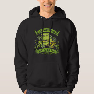 Born Lucky On Saint Patrick's Day Funny Birthday G Hoodie