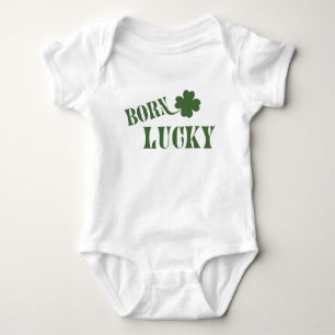 Born Lucky St Patricks Infant Bodysuit