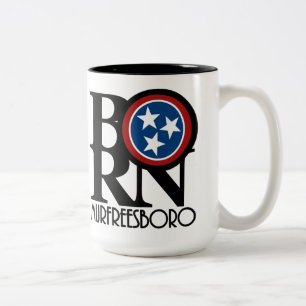 BORN Murfreesboro, Tennessee 15oz Coffee Mug