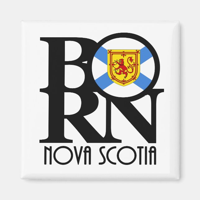 BORN Nova Scotia Magnet (Front)