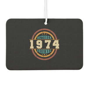 Born October 1974 Orginal Retro Air Freshener