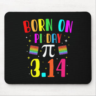 Born On Pi Day March Birthday Math Geek Teachers A Mouse Pad