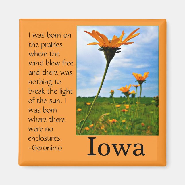 Born on the Prairie Magnet (Front)