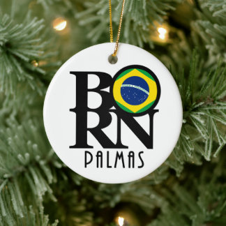BORN Palmas Ceramic Ornament
