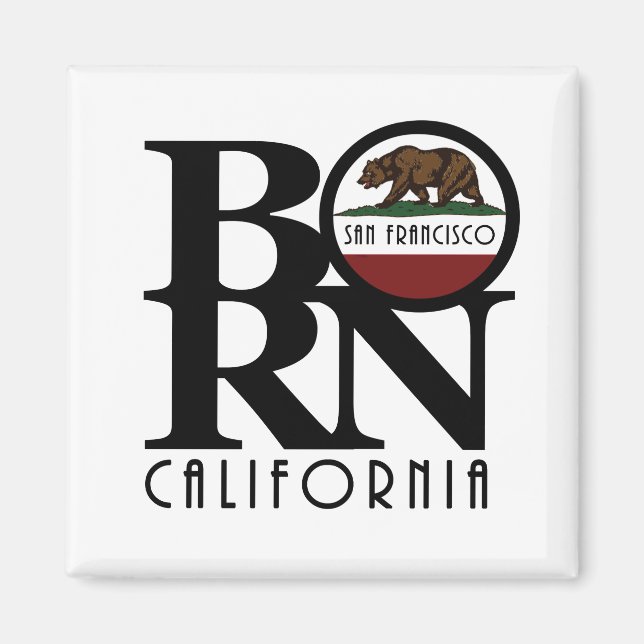 BORN San Francisco Magnet (Front)