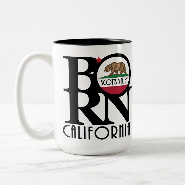 BORN Scotts Valley 15oz Two-Tone Coffee Mug (Left)