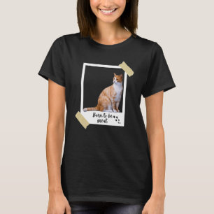 Born This Great Cute Orange Cat And Kitten Animal T-Shirt