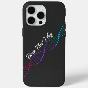 Born This Way - Androgynous Pride DNA  iPhone 15 Pro Max Case