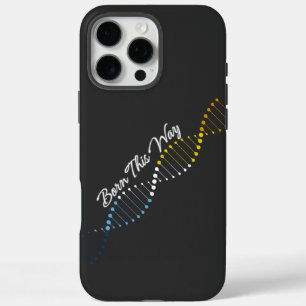 Born This Way - AroAce Pride DNA  iPhone 16 Pro Max Case