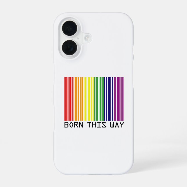 Born This Way iPhone 16 Case (Back)