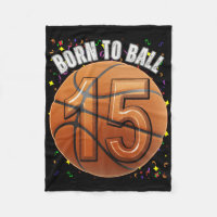 Born To Basketball 15th Birthday Teen Girls Boy Ki