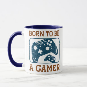 Born to be a gamer mug