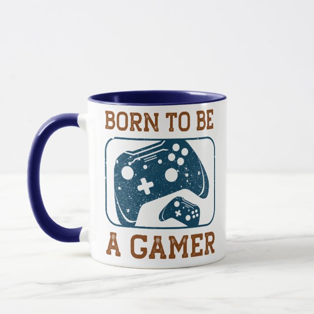 Born to be a gamer mug (Left)