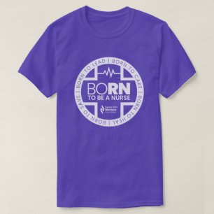 Born To Be A Nurse Dark Coloured T-Shirt