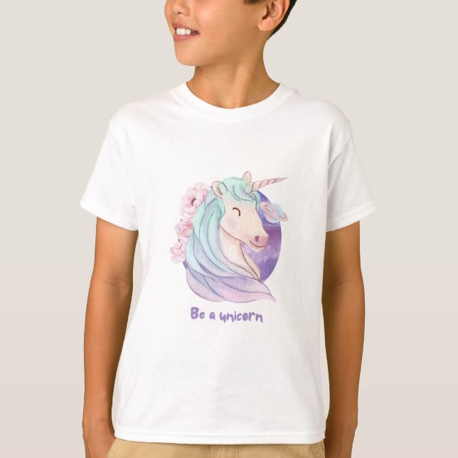 Born to Be a Unicorn Magical Fan Club    T-Shirt (Front)