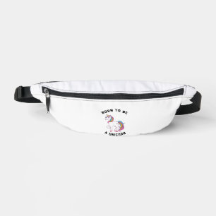 Born to Be A Unicorn T-Shirt_ Vintage Cute Lovely  Fanny Pack