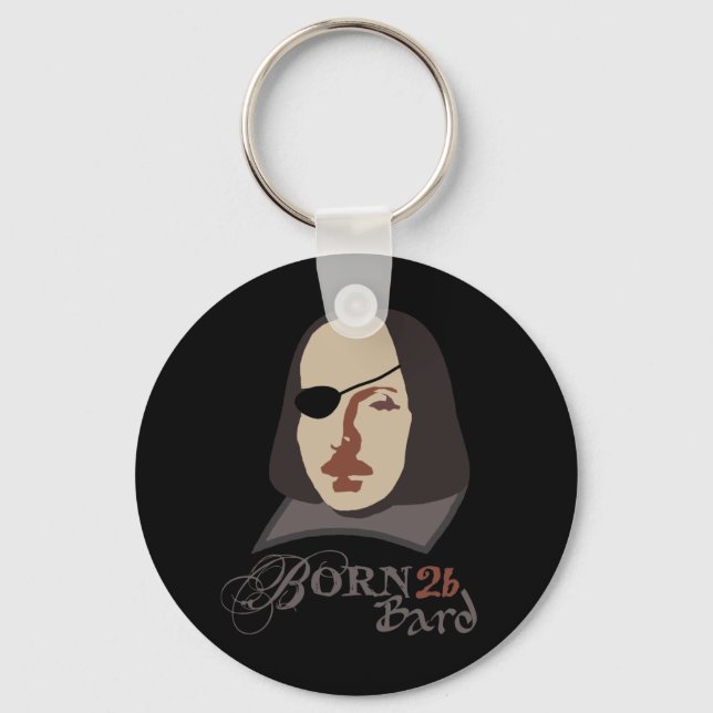 Born To Be Bard Keychain (Front)