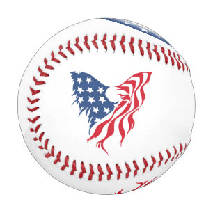Born to Be Free Patriotic Eagle    Baseball
